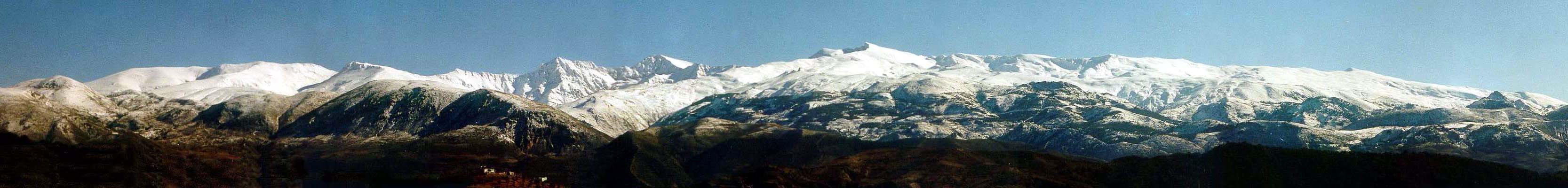 Sierra Nevada im Winter